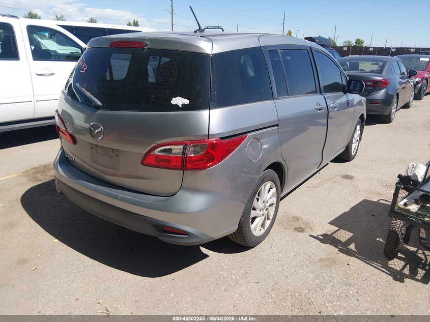 2012 Mazda 5 VIN JM1CW2BL0C0136180 IAAI salvage auction — NORMAL WEAR, Clear (Colorado), sold $300 on 2026-07-21 (photo 4)