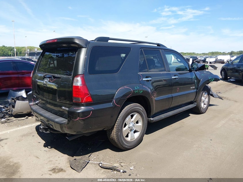 2008 Toyota 4runner VIN JTEBT14R080069311 IAAI salvage auction — FRONT END, Salvage (New Jersey), sold $3,000 on 2026-07-12 (photo 4)