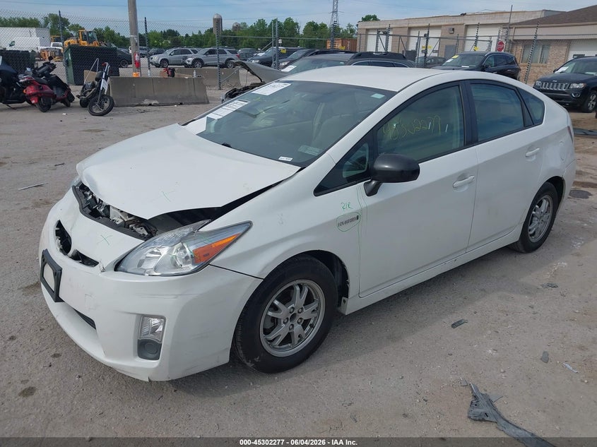 2011 Toyota Prius VIN JTDKN3DU4B0329263 IAAI salvage auction — FRONT END, Junk Bill Of Sale Mv2459 (Wisconsin), sold $1,300 on 2026-07-07 (photo 2)
