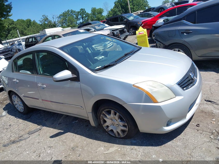2012 Nissan Sentra VIN 3N1AB6AP3CL766697 IAAI salvage auction — SIDE, Salvage Title, sold $475 on 2026-07-09 (photo 1)