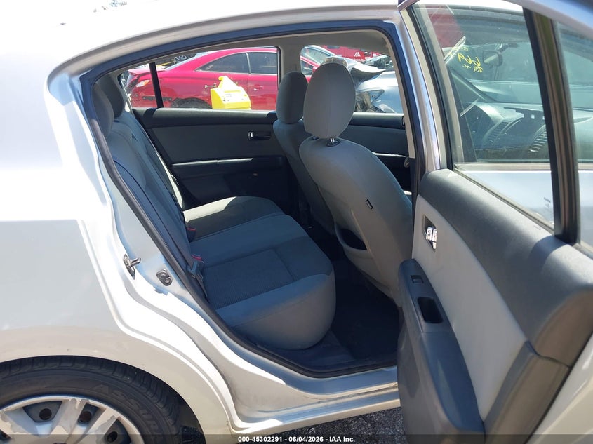 2012 Nissan Sentra VIN 3N1AB6AP3CL766697 IAAI salvage auction — SIDE, Salvage Title, sold $475 on 2026-07-09 (photo 8)