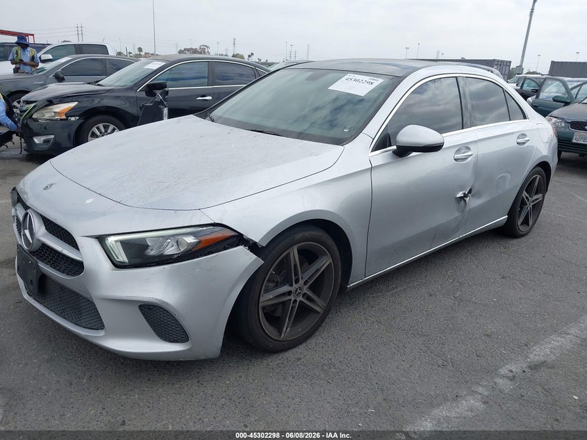2020 Mercedes-benz A-klasse VIN W1K3G4EB0LJ203579 IAAI salvage auction — FRONT END, Salvage Title, sold $7,500 on 2026-07-23 (photo 2)