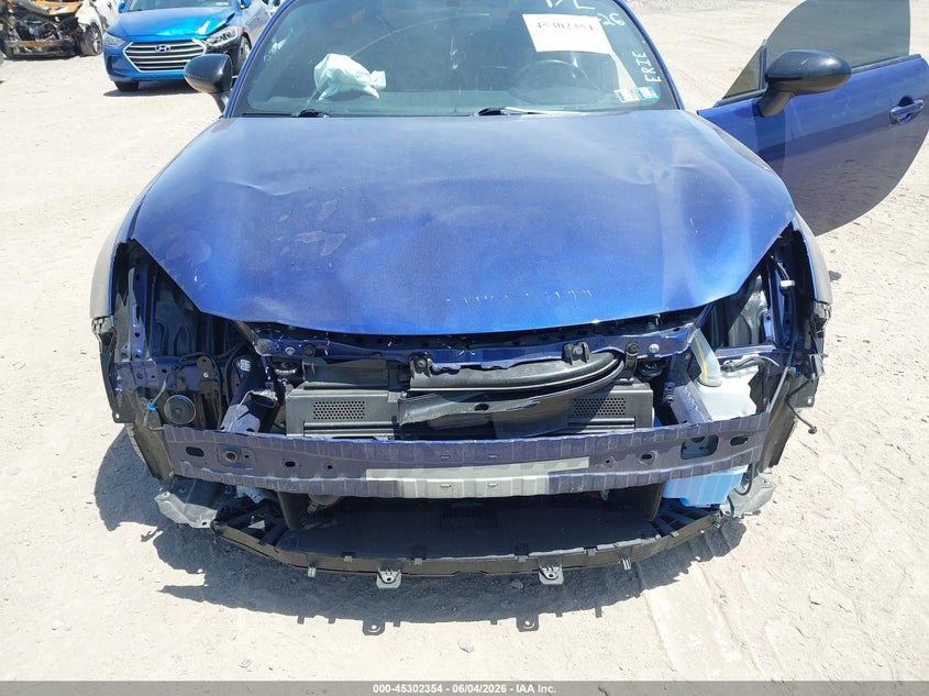 2024 Toyota Gr 86 VIN JF1ZNBE14R8750074 IAAI salvage auction — FRONT END, Salvage Title, sold $7,450 on 2026-07-07 (photo 6)