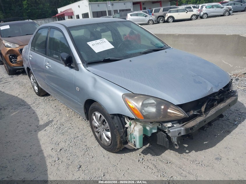 2004 Mitsubishi Lancer VIN JA3AJ26E44U030938 IAAI salvage auction — FRONT END, Salvage (Georgia), sold $175 on 2026-07-28 (photo 1)