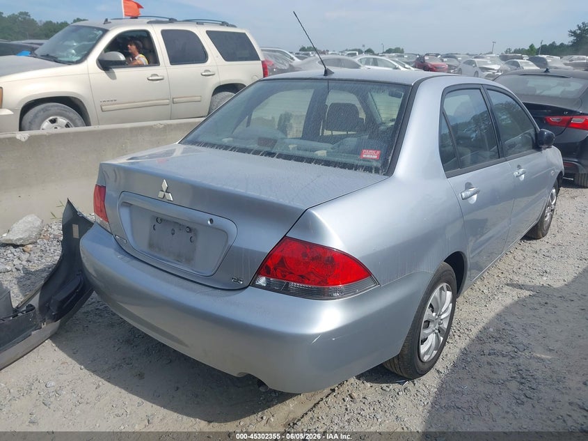 2004 Mitsubishi Lancer VIN JA3AJ26E44U030938 IAAI salvage auction — FRONT END, Salvage (Georgia), sold $175 on 2026-07-28 (photo 4)