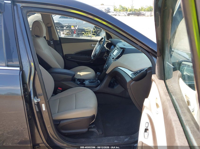 2017 Hyundai Santa fe VIN 5XYZTDLBXHG474126 IAAI salvage auction — FRONT END, Salvage (Virginia), sold $2,000 on 2026-07-11 (photo 5)