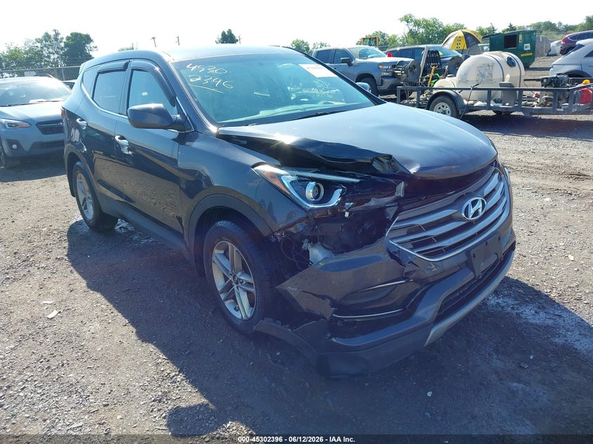 2017 Hyundai Santa fe VIN 5XYZTDLBXHG474126 IAAI salvage auction — FRONT END, Salvage (Virginia), sold $2,000 on 2026-07-11 (photo 6)
