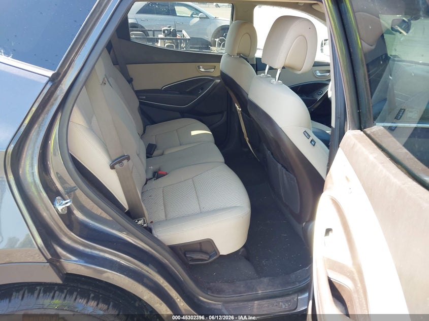 2017 Hyundai Santa fe VIN 5XYZTDLBXHG474126 IAAI salvage auction — FRONT END, Salvage (Virginia), sold $2,000 on 2026-07-11 (photo 8)