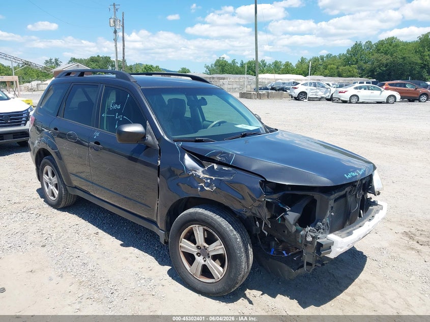 2010 Subaru Forester VIN JF2SH6BC4AH805340 IAAI salvage auction — FRONT END, Salvage (North Carolina), sold $525 on 2026-07-10 (photo 1)