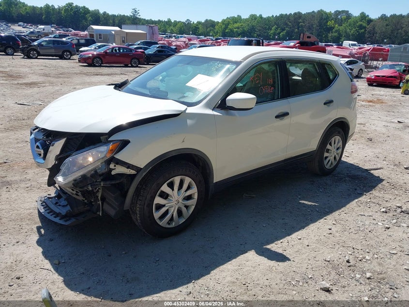 2016 Nissan Rogue VIN JN8AT2MT8GW018446 IAAI salvage auction — FRONT END, Salvage Title, sold $675 on 2026-07-24 (photo 2)