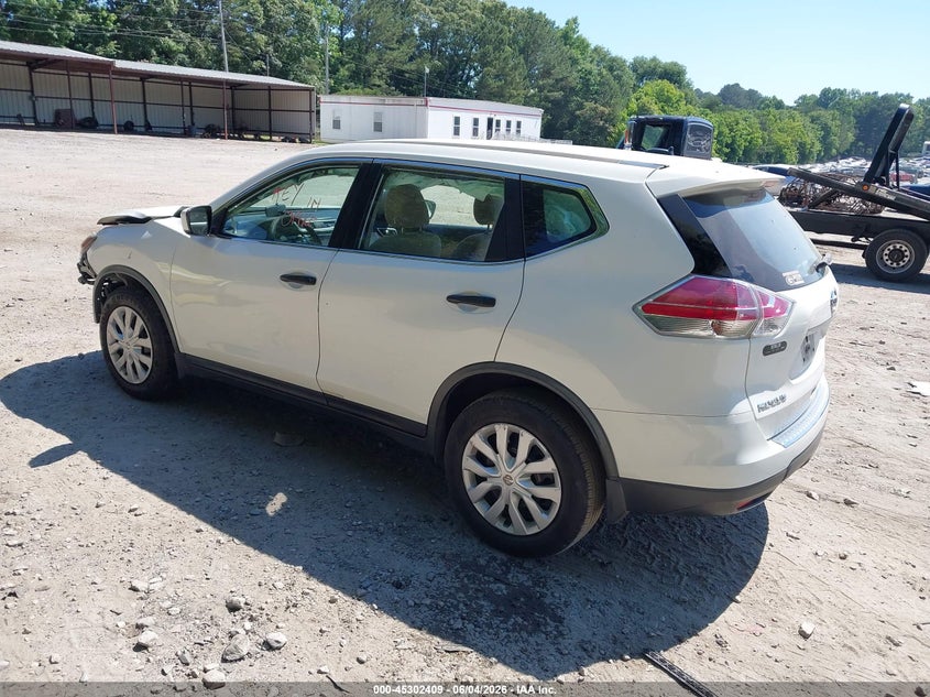 2016 Nissan Rogue VIN JN8AT2MT8GW018446 IAAI salvage auction — FRONT END, Salvage Title, sold $675 on 2026-07-24 (photo 3)