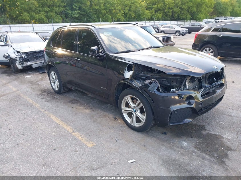 2016 BMW X5 VIN 5UXKR0C56G0P24595 IAAI salvage auction — FRONT END, Salvage Title, sold $7,050 on 2026-07-13 (photo 1)