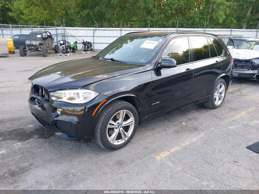 2016 BMW X5 VIN 5UXKR0C56G0P24595 IAAI salvage auction — FRONT END, Salvage Title, sold $7,050 on 2026-07-13 (photo 2)
