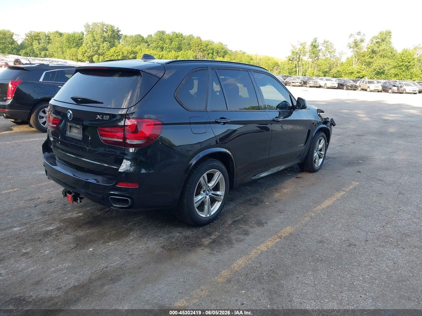 2016 BMW X5 VIN 5UXKR0C56G0P24595 IAAI salvage auction — FRONT END, Salvage Title, sold $7,050 on 2026-07-13 (photo 4)