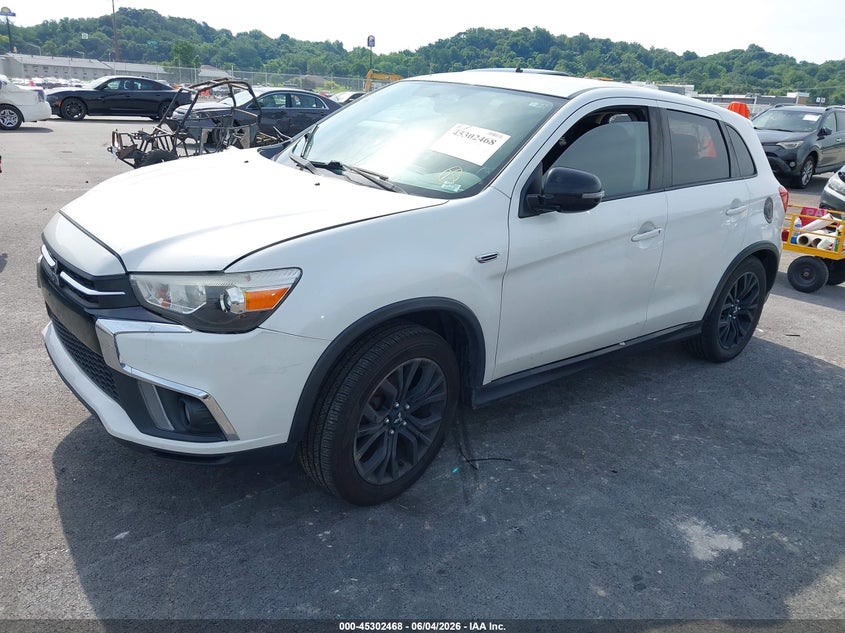2019 Mitsubishi Outlander VIN JA4AR3AU4KU024661 IAAI salvage auction — RIGHT SIDE, Salvage (Illinois), sold $1,050 on 2026-07-28 (photo 2)