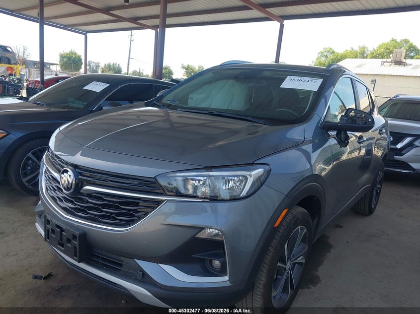 2020 Buick Encore gx VIN KL4MMESL6LB065657 IAAI salvage auction — REAR END, Salvage Title, sold $3,550 on 2026-07-14 (photo 2)