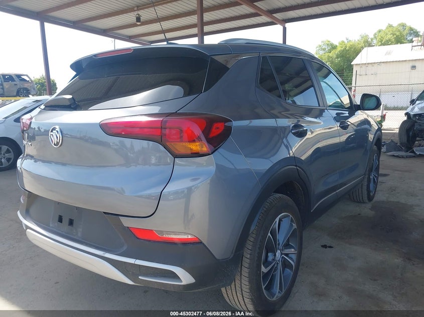 2020 Buick Encore gx VIN KL4MMESL6LB065657 IAAI salvage auction — REAR END, Salvage Title, sold $3,550 on 2026-07-14 (photo 4)