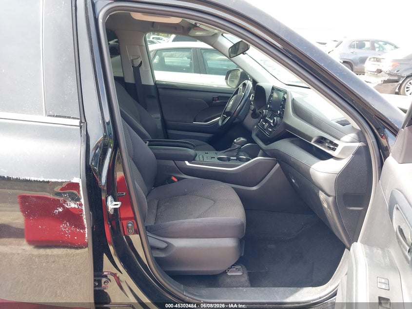 2021 Toyota Highlander VIN 5TDZZRAH3MS080466 IAAI salvage auction — FRONT END, Salvage Title, sold $25 on 2026-07-30 (photo 5)