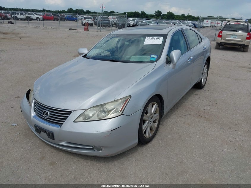 2007 Lexus ES VIN JTHBJ46G172071917 IAAI salvage auction — RIGHT SIDE, Salvage (Texas), sold $1,250 on 2026-07-07 (photo 2)
