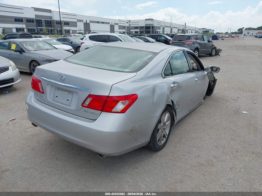 2007 Lexus ES VIN JTHBJ46G172071917 IAAI salvage auction — RIGHT SIDE, Salvage (Texas), sold $1,250 on 2026-07-07 (photo 4)