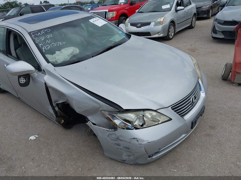2007 Lexus ES VIN JTHBJ46G172071917 IAAI salvage auction — RIGHT SIDE, Salvage (Texas), sold $1,250 on 2026-07-07 (photo 6)