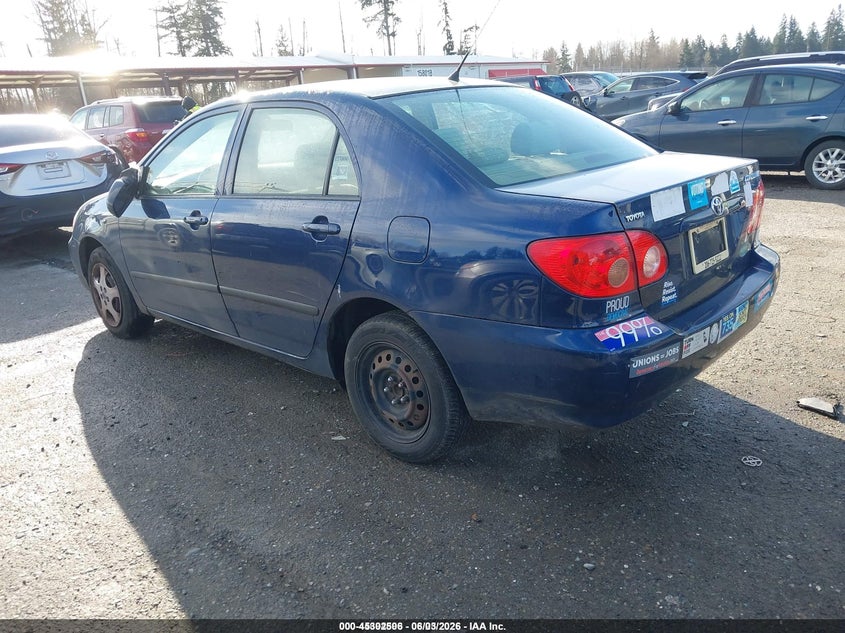 2007 Toyota Corolla VIN JTDBR32E670122753 IAAI salvage auction — RIGHT FRONT, Salvage (Idaho), sold $700 on 2026-07-08 (photo 3)