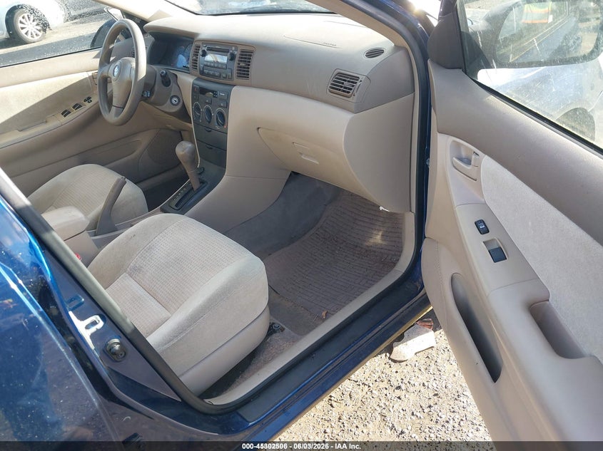 2007 Toyota Corolla VIN JTDBR32E670122753 IAAI salvage auction — RIGHT FRONT, Salvage (Idaho), sold $700 on 2026-07-08 (photo 5)