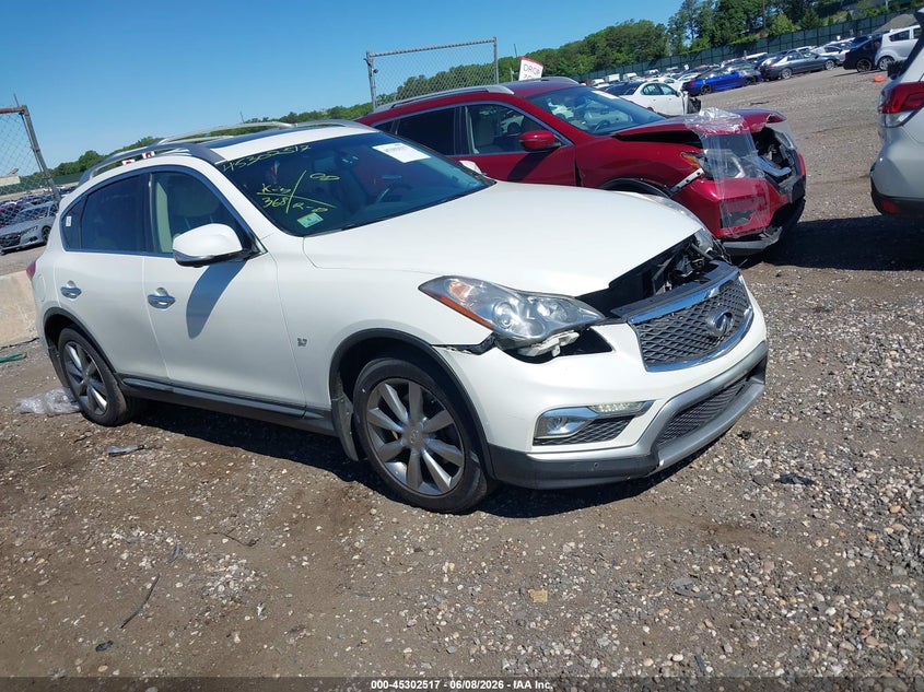2016 Infiniti Qx50 VIN JN1BJ0RR1GM261182 IAAI salvage auction — FRONT END, Salvage Title, sold $50 on 2026-07-28 (photo 1)