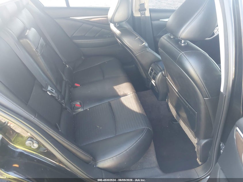 2014 Infiniti Q50 VIN JN1BV7AR6EM696057 IAAI salvage auction — FRONT END, Salvage Title, sold $1,125 on 2026-07-13 (photo 8)