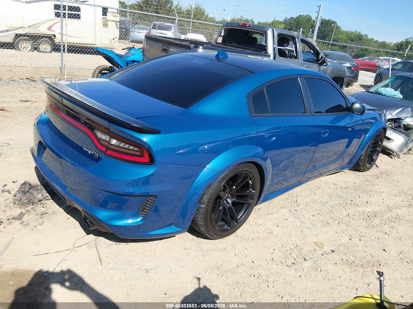 2021 Dodge Charger VIN 2C3CDXL91MH662325 IAAI salvage auction — FRONT END, Salvage Title, sold $29,500 on 2026-07-09 (photo 4)