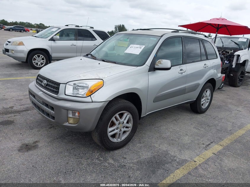 2001 Toyota Rav4 VIN JTEGH20V610028400 IAAI salvage auction — MECHANICAL, Clear (Florida), sold $850 on 2026-07-15 (photo 2)