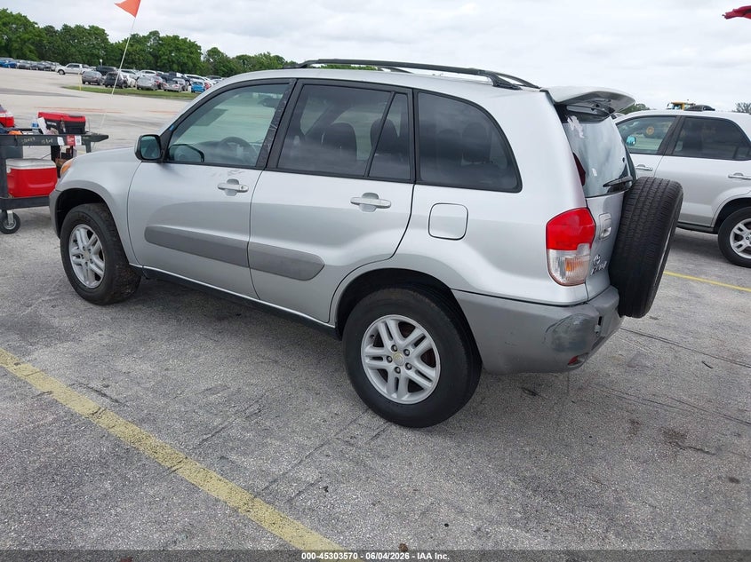 2001 Toyota Rav4 VIN JTEGH20V610028400 IAAI salvage auction — MECHANICAL, Clear (Florida), sold $850 on 2026-07-15 (photo 3)