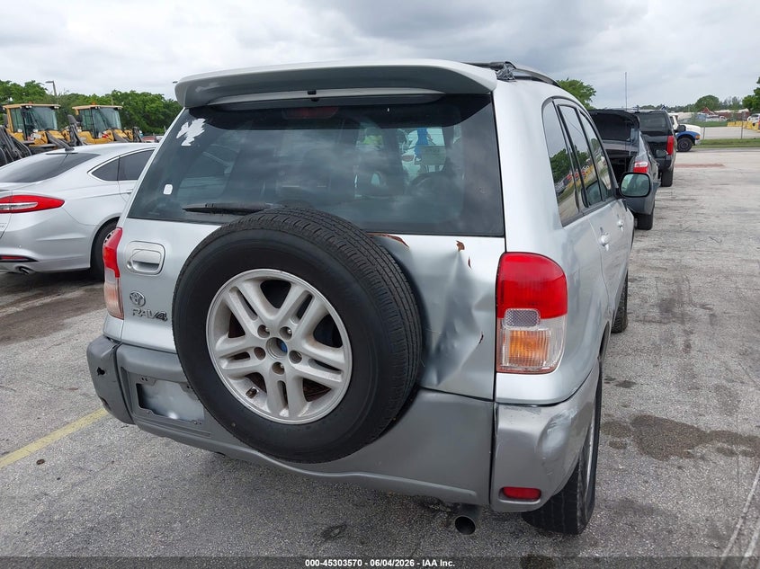 2001 Toyota Rav4 VIN JTEGH20V610028400 IAAI salvage auction — MECHANICAL, Clear (Florida), sold $850 on 2026-07-15 (photo 6)