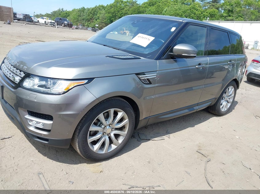 2017 Land rover Range rover sport VIN SALWR2FV6HA177200 IAAI salvage auction — LEFT REAR, Salvage (Massachusetts), sold $6,100 on 2026-07-28 (photo 2)
