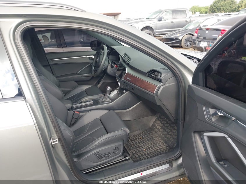 2023 Audi Q3 VIN WA1DECF35P1075393 IAAI salvage auction — FRONT END, Original (Texas), sold $11,950 on 2026-08-25 (photo 5)