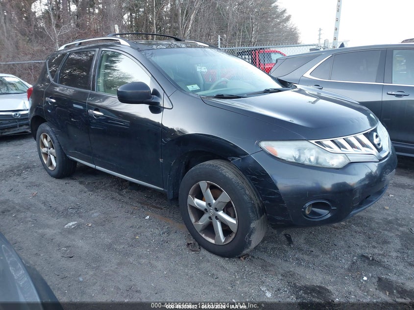 2010 Nissan Murano VIN JN8AZ1MU1AW015641 IAAI salvage auction — UNKNOWN, Salvage (Idaho), sold $100 on 2026-07-14 (photo 1)