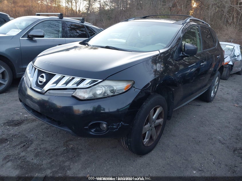 2010 Nissan Murano VIN JN8AZ1MU1AW015641 IAAI salvage auction — UNKNOWN, Salvage (Idaho), sold $100 on 2026-07-14 (photo 2)