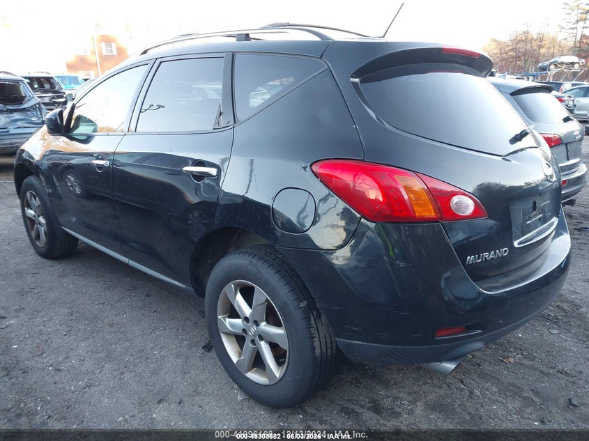 2010 Nissan Murano VIN JN8AZ1MU1AW015641 IAAI salvage auction — UNKNOWN, Salvage (Idaho), sold $100 on 2026-07-14 (photo 3)