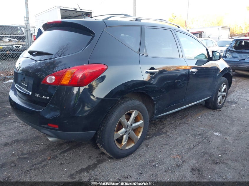 2010 Nissan Murano VIN JN8AZ1MU1AW015641 IAAI salvage auction — UNKNOWN, Salvage (Idaho), sold $100 on 2026-07-14 (photo 4)