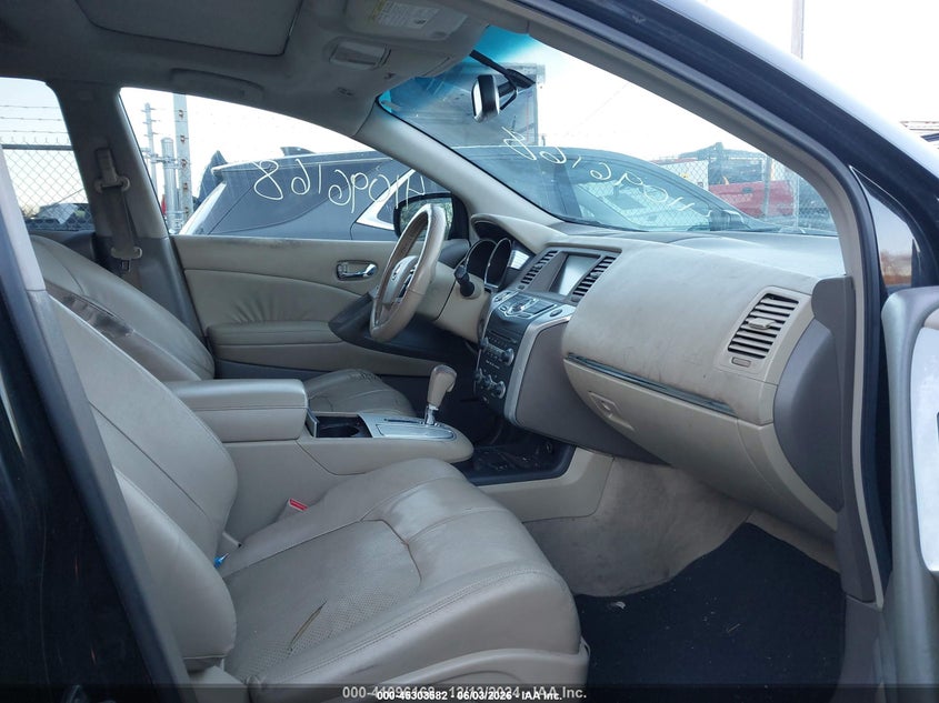 2010 Nissan Murano VIN JN8AZ1MU1AW015641 IAAI salvage auction — UNKNOWN, Salvage (Idaho), sold $100 on 2026-07-14 (photo 5)
