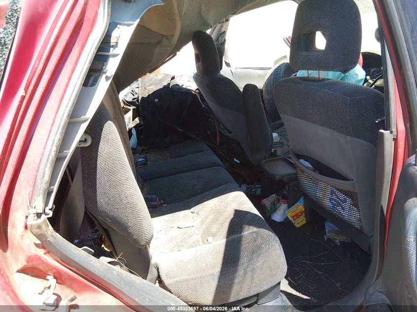 2000 Honda Cr-v VIN JHLRD1869YC024398 IAAI salvage auction — REAR END, Salvage (North Carolina), sold $200 on 2026-07-06 (photo 8)
