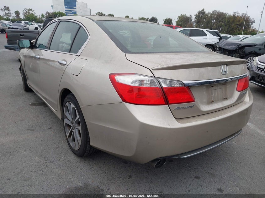 2013 Honda Accord VIN 1HGCR2F54DA266401 IAAI salvage auction — FRONT END, Salvage Title, sold $650 on 2026-07-09 (photo 3)