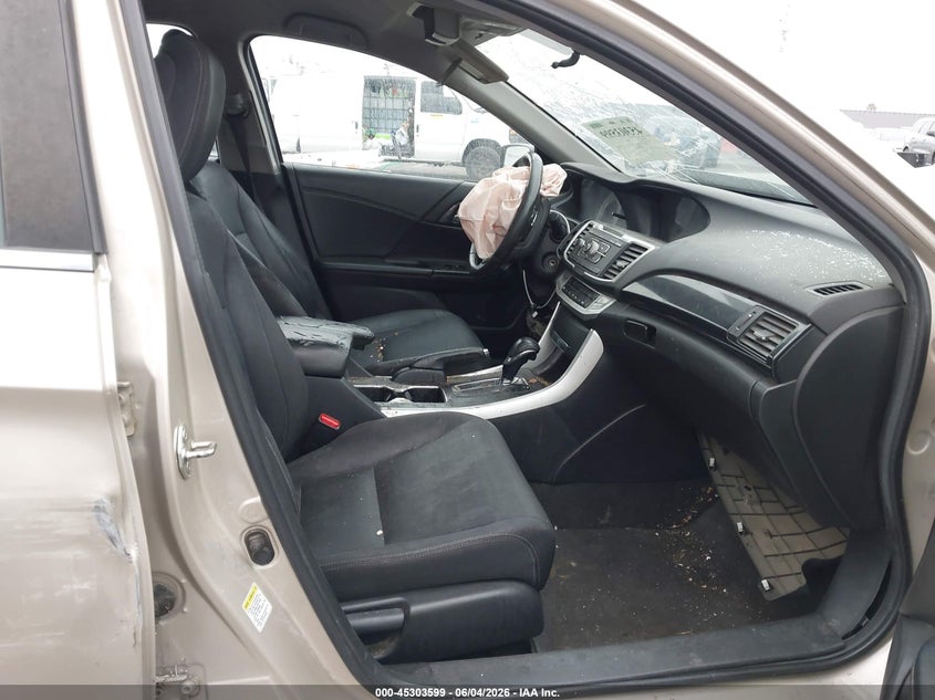 2013 Honda Accord VIN 1HGCR2F54DA266401 IAAI salvage auction — FRONT END, Salvage Title, sold $650 on 2026-07-09 (photo 5)