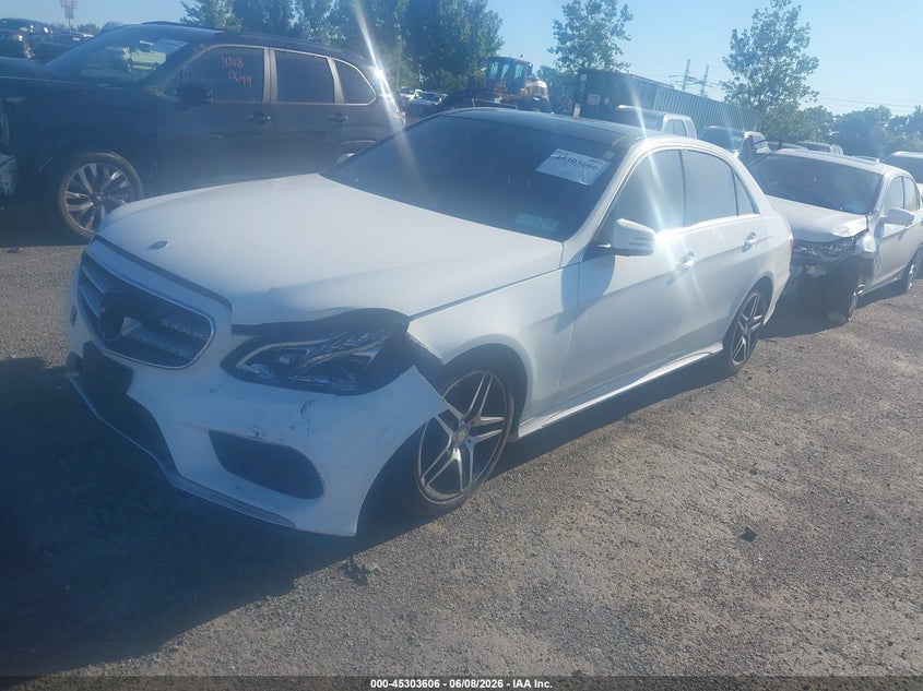 2015 Mercedes-benz E-klasse VIN WDDHF6HB6FB158341 IAAI salvage auction — FRONT END, Salvage Title, sold $2,250 on 2026-08-04 (photo 2)