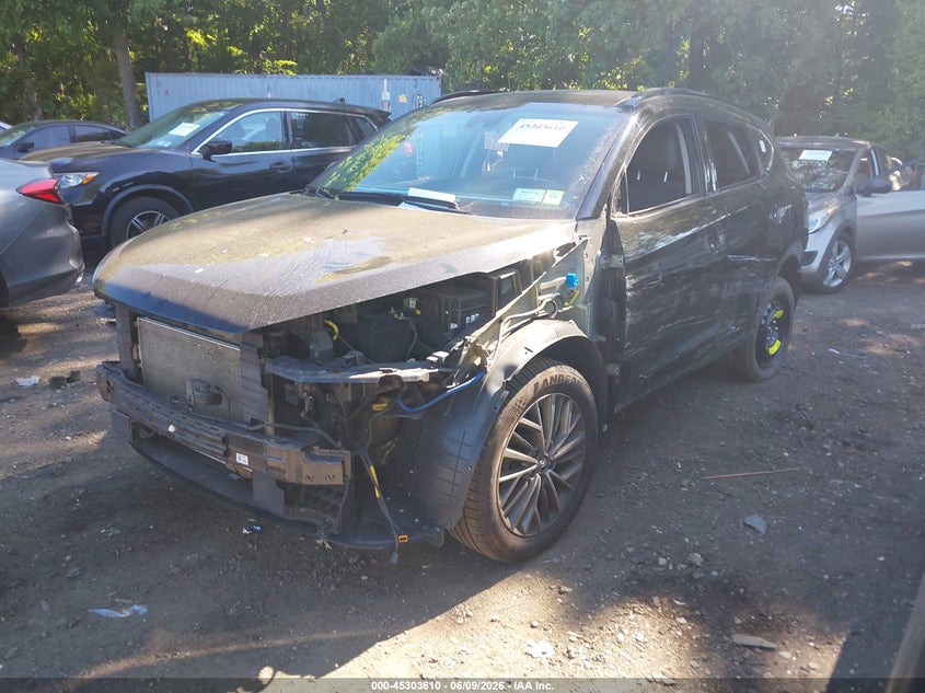 2020 Hyundai Tucson VIN KM8J3CAL5LU232155 IAAI salvage auction — FRONT & REAR, Salvage Title, sold $4,075 on 2026-07-07 (photo 2)