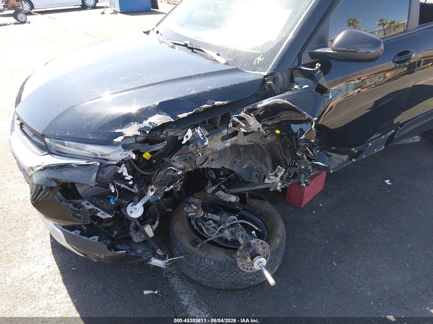 2023 Chevrolet Trailblazer VIN KL79MPSL8PB101407 IAAI salvage auction — LEFT FRONT, Salvage (Nevada), sold $2,000 on 2026-07-31 (photo 6)