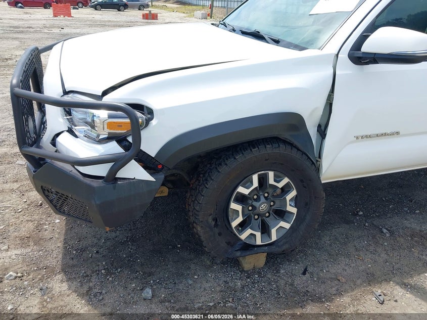 2018 Toyota Tacoma VIN 5TFCZ5AN2JX133328 IAAI salvage auction — LEFT FRONT, Salvage Title, sold $9,250 on 2026-07-16 (photo 6)