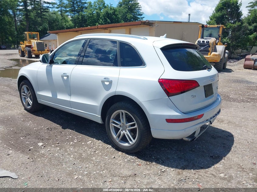 2017 Audi Q5 VIN WA1L2AFP1HA015351 IAAI salvage auction — REAR END, Salvage Title, sold $3,750 on 2026-09-07 (photo 3)