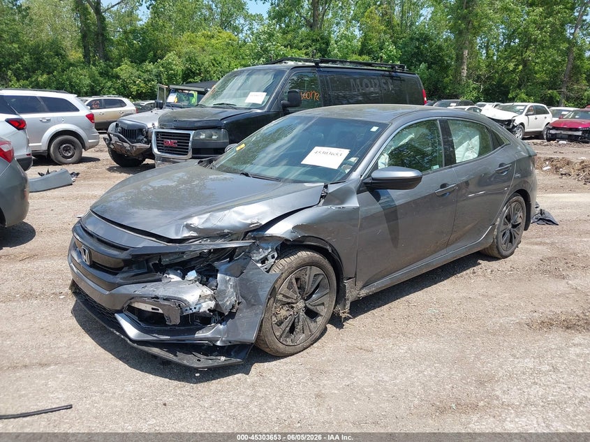 2018 Honda Civic VIN SHHFK7H57JU416092 IAAI salvage auction — LEFT FRONT, Salvage Title, sold $3,950 on 2026-07-14 (photo 2)