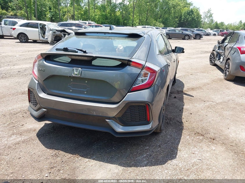 2018 Honda Civic VIN SHHFK7H57JU416092 IAAI salvage auction — LEFT FRONT, Salvage Title, sold $3,950 on 2026-07-14 (photo 4)